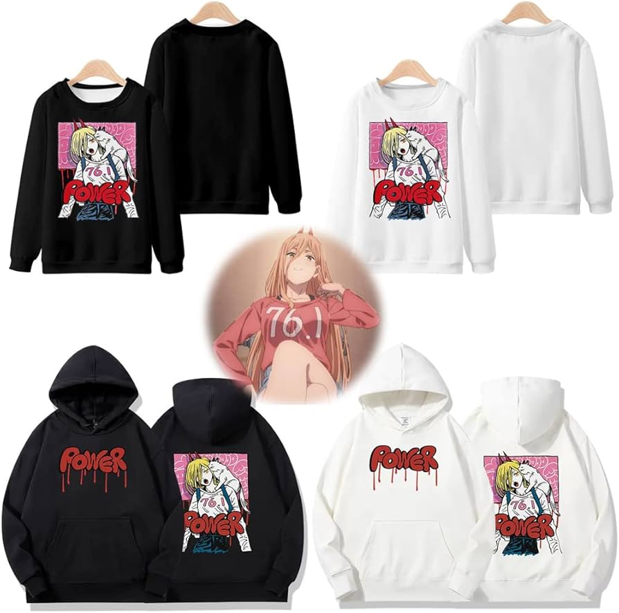 Amazon.co.jp: チェンソーマン パワー パーカー 血の悪魔 パーカー